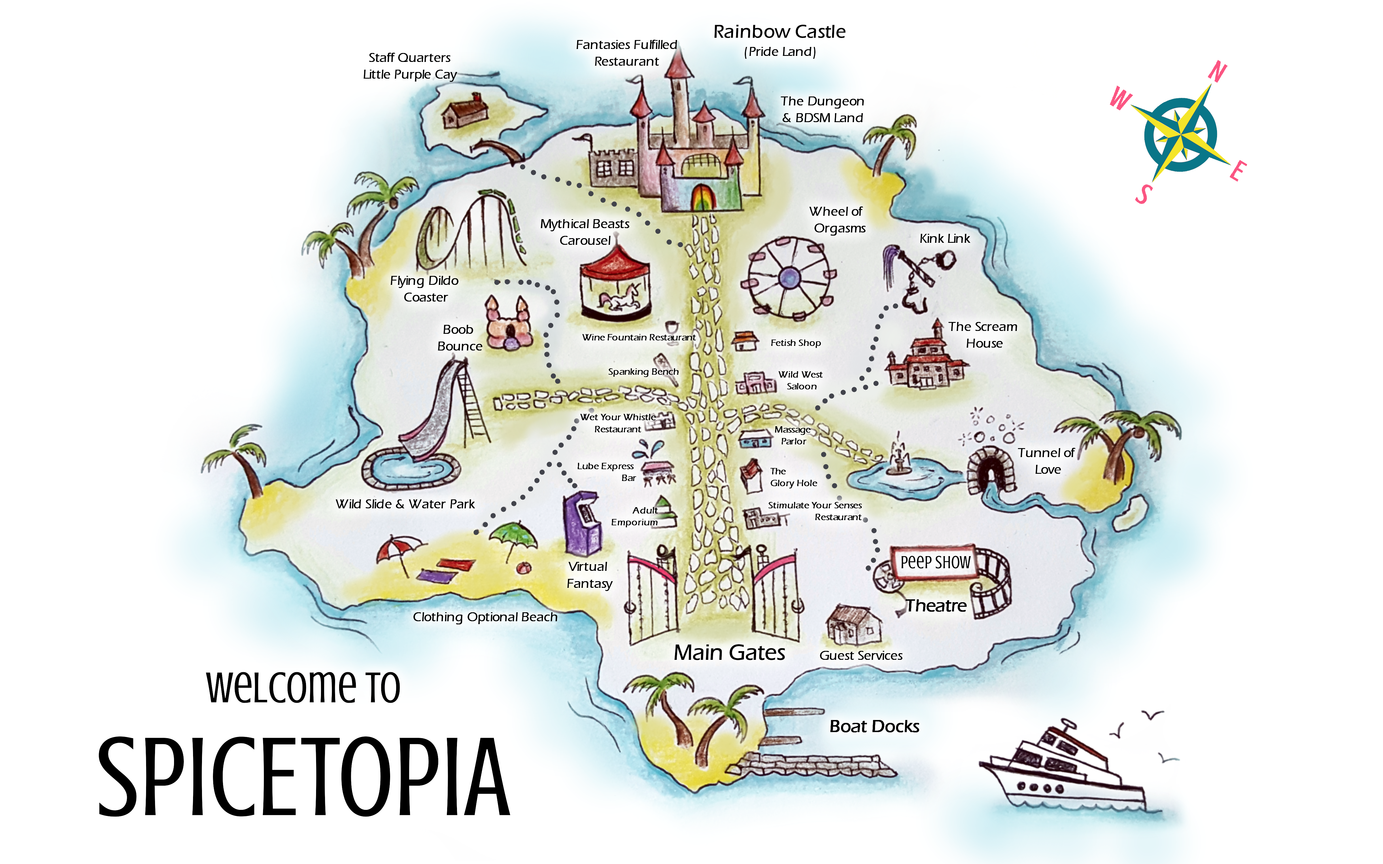 Spicetopia Map